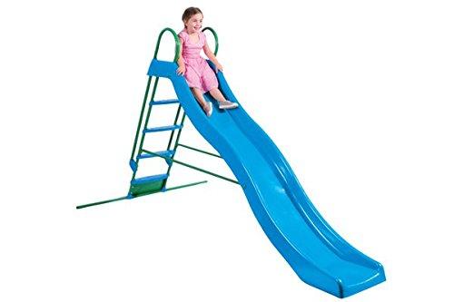 Scivolo "Gigante" per bambini a onda gioco da giardino e veranda 285 x 150 x h 168 cm.