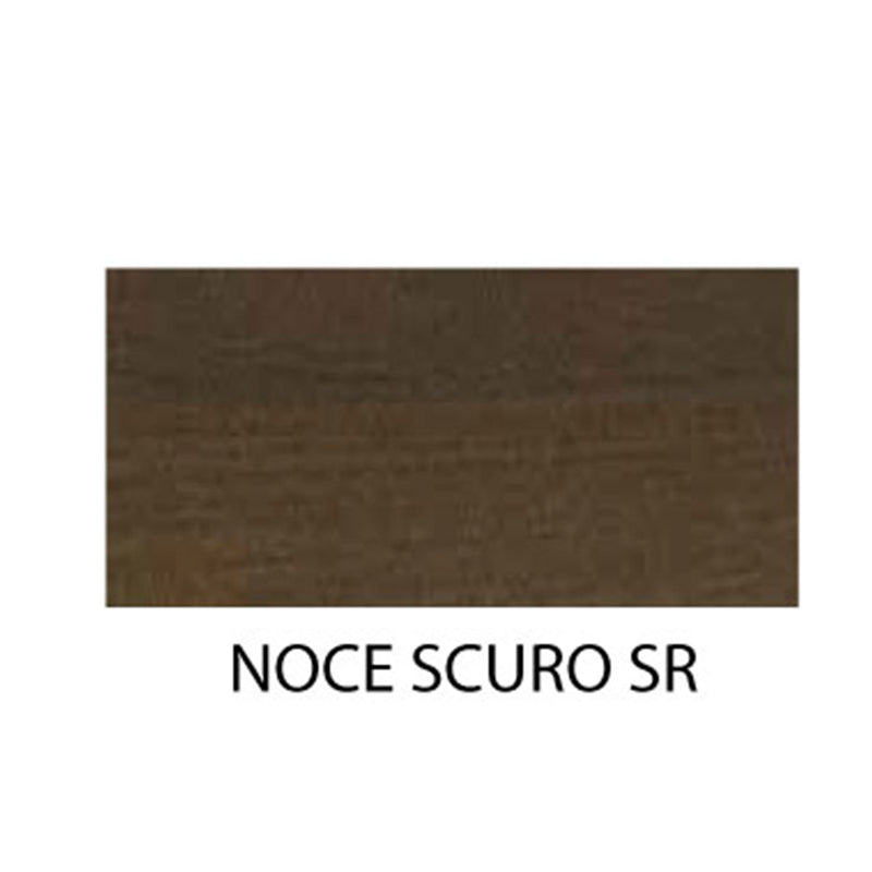 Zanzariera a carrarmato su misura ''Metra'' profilo Noce Scuro SR apertura laterale (Made in Italy)
