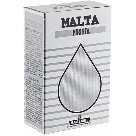 Malta pronta grigia 1 Kg per la costruzione di pareti e blocchi