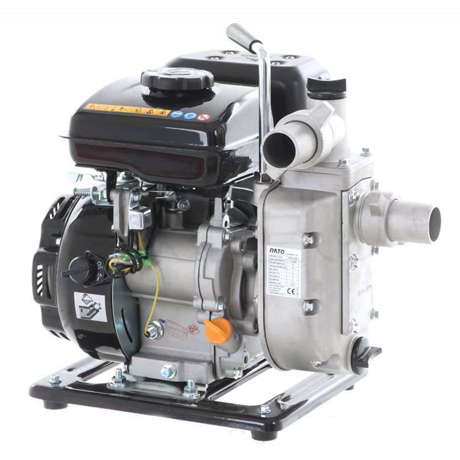 Motopompa a scoppio autoadescante "RT40ZB20" per acque chiare 4T