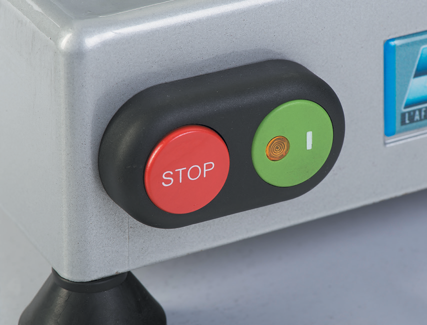 Affettatrice elettrica "Professionale" per carni salumi e formaggi in alluminio