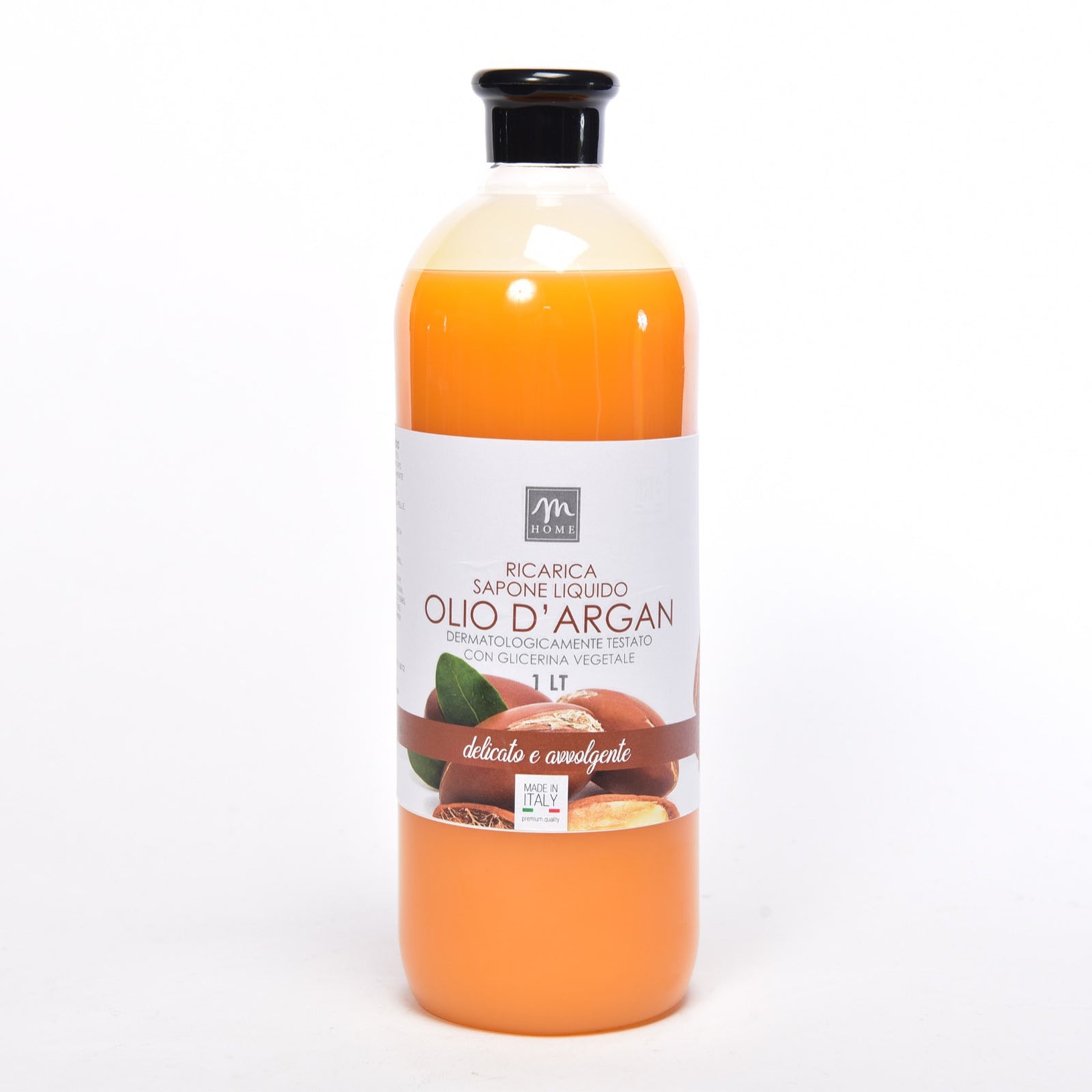 Dispenser di Sapone liquido da 500 mL profumato dermatologicamente testato con glicerina vegetale