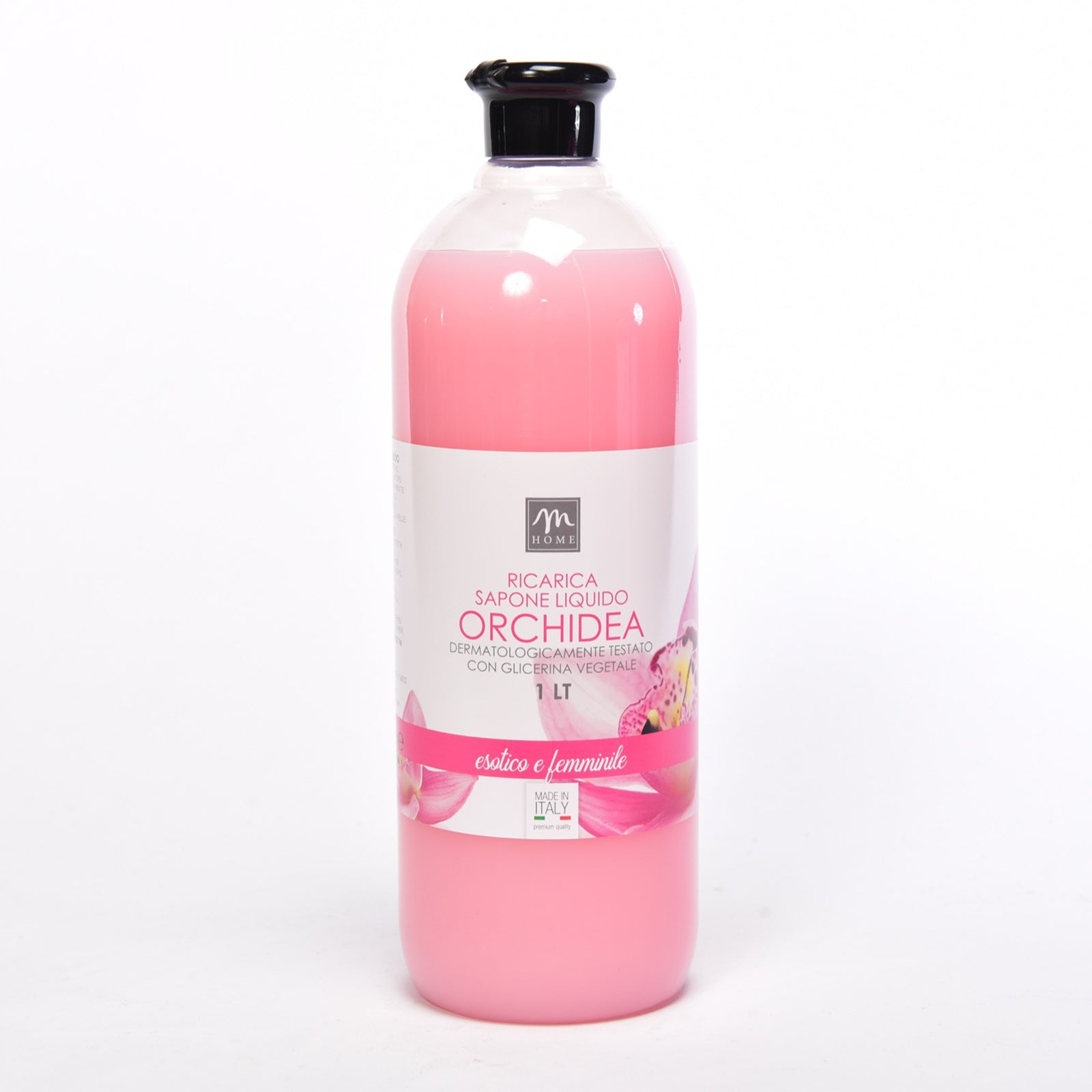 Dispenser di Sapone liquido da 500 mL profumato dermatologicamente testato con glicerina vegetale