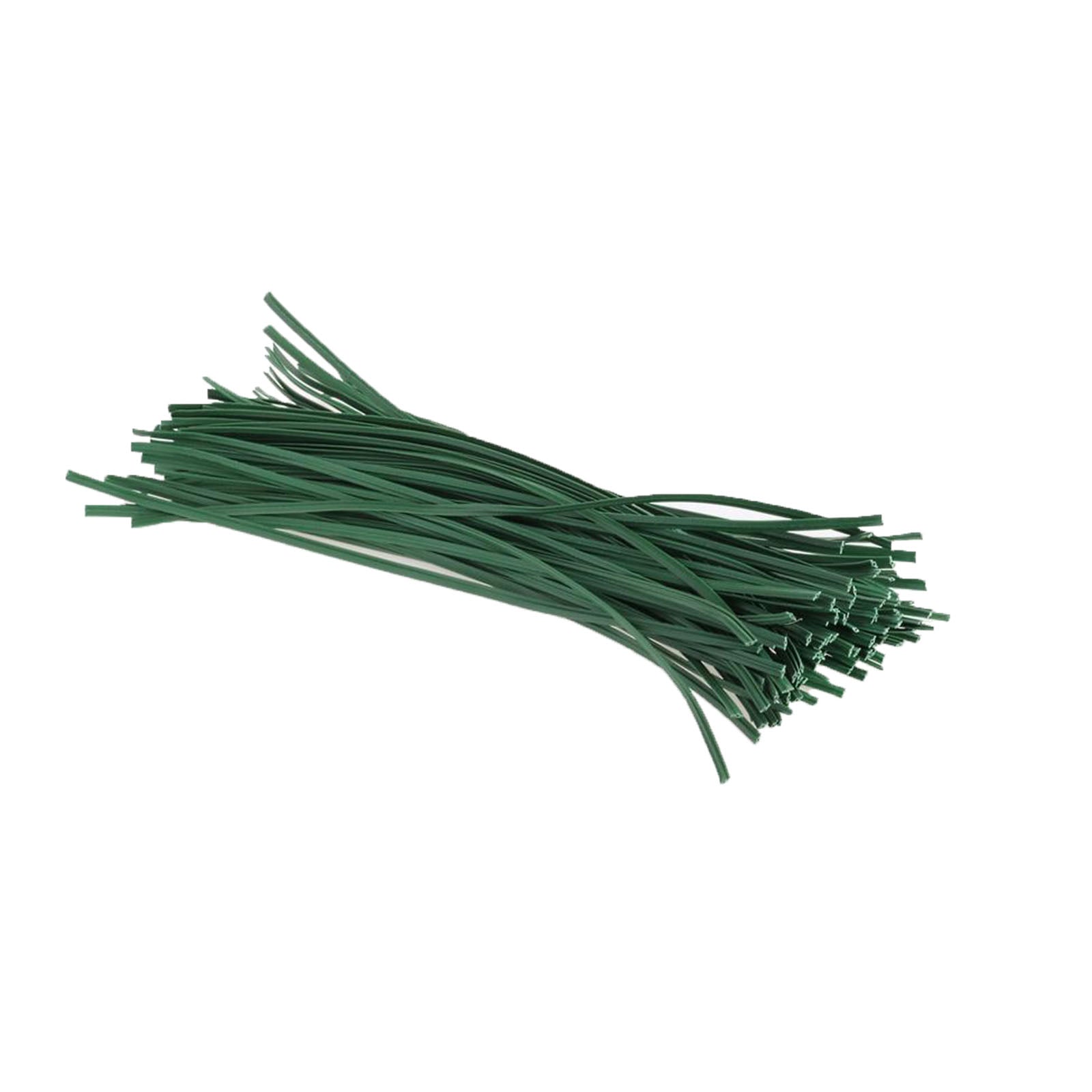 Piattina filo metallico rivestito in pvc tagliata a spezzoni per fissaggi manuali