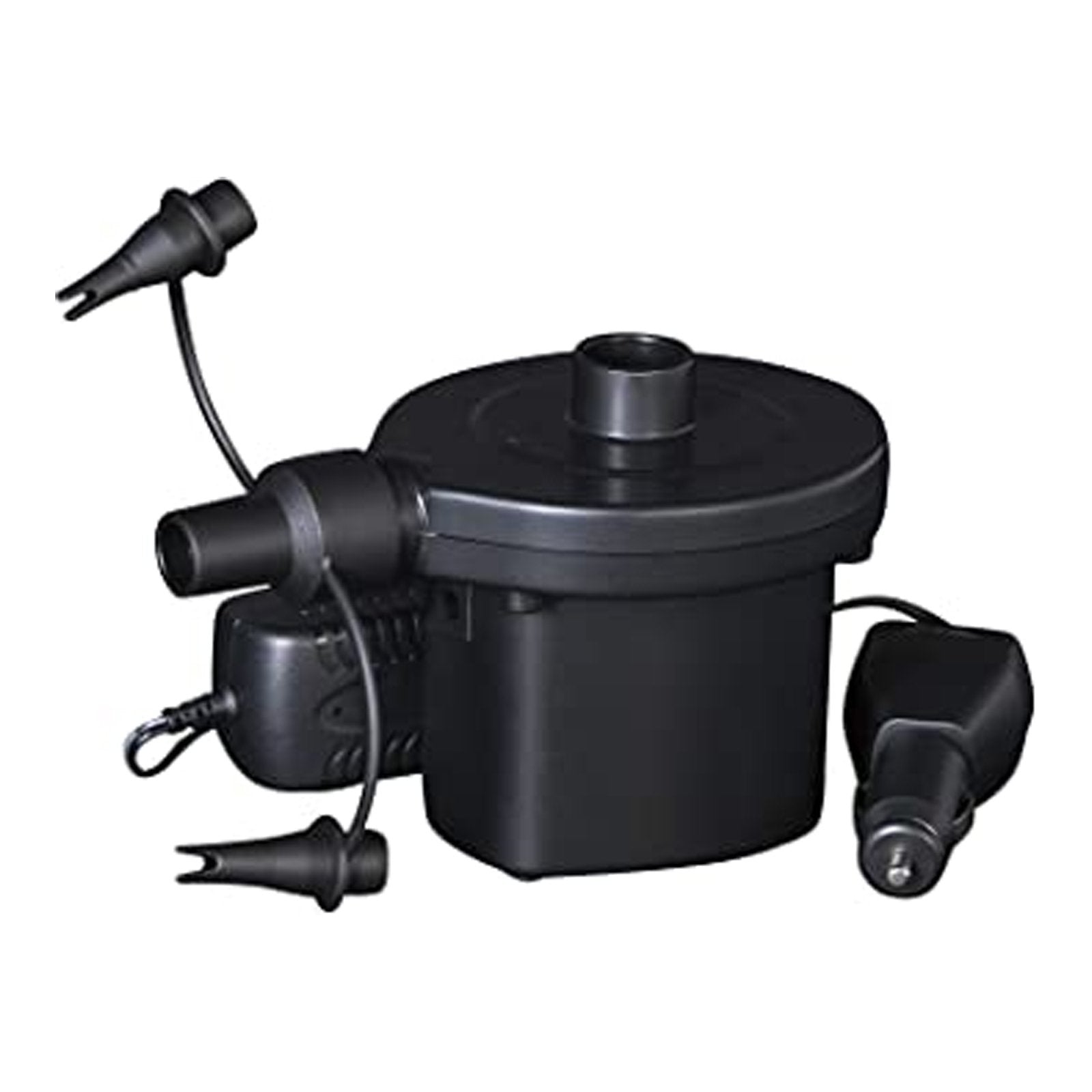 Pompa ricaricabile per gonfiaggio e sgonfiaggio 220 v e 12 v per materassini e piscine gonfiabili