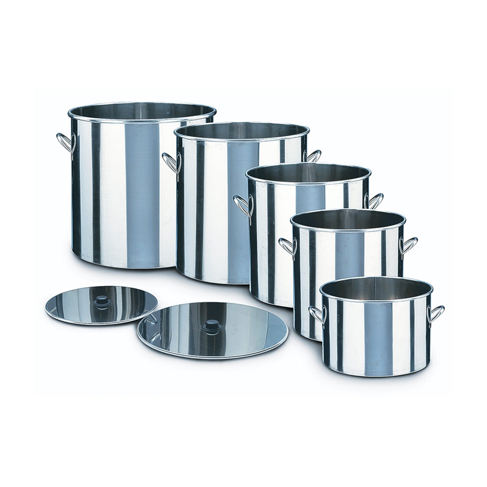 Bollitore in acciaio inox professionale per alimenti, caldaia per latte, formaggio e birra artigianale