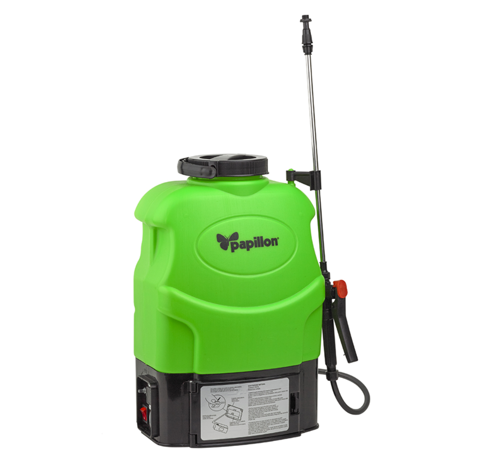 Pompa irroratrice a batteria 8ah al Litio 16 lt nebulizzatore a spalla elettrico