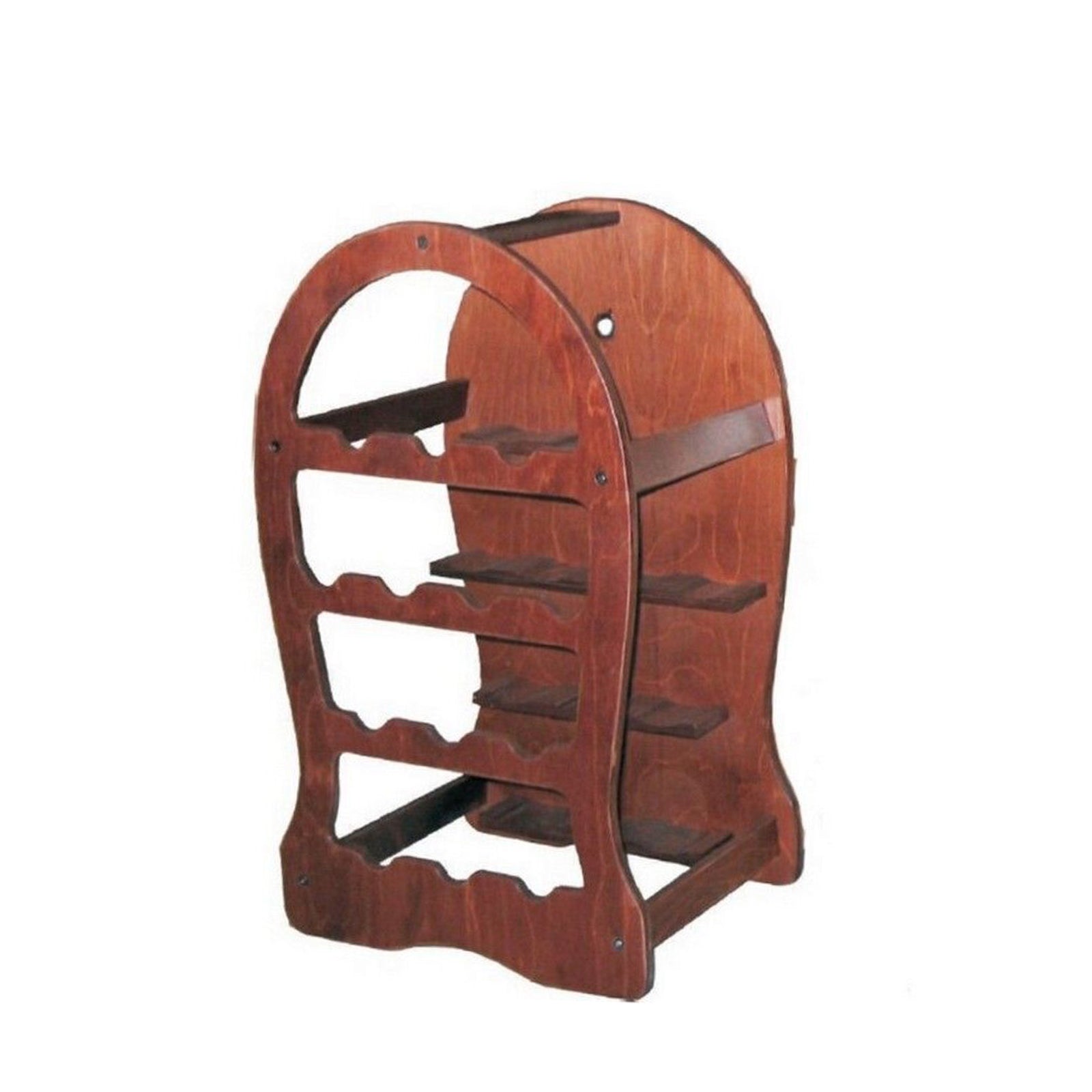 Botte portabottiglie in legno multistrato di betulla per bottiglie di vino