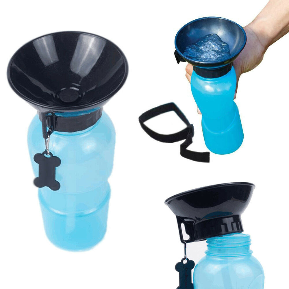 Borraccia da viaggio per cani e gatti in Plastica alimentare 500 ml