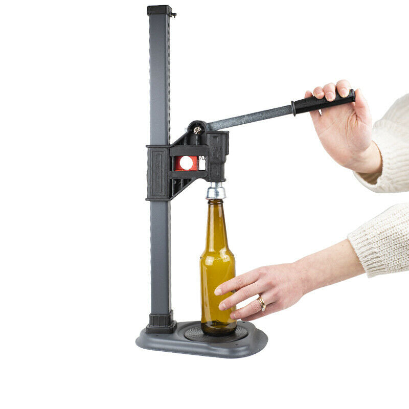 Capsulatrice "Colt Strong" tappatrice a cremagliera colonna per tappi corona da 26 e 29 mm