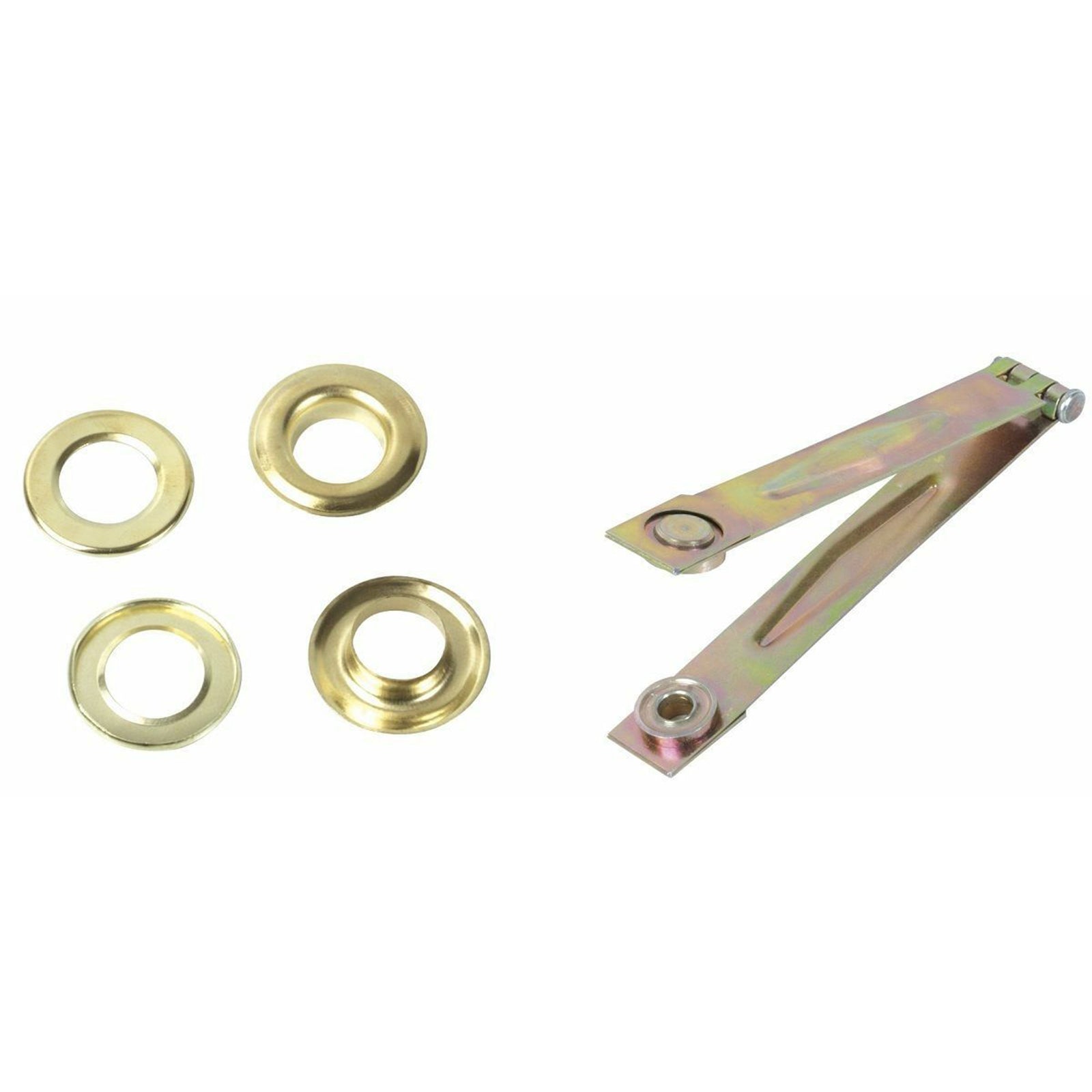 Pinza punzonatrice per occhielli in metallo da 155 mm con 50 occhielli