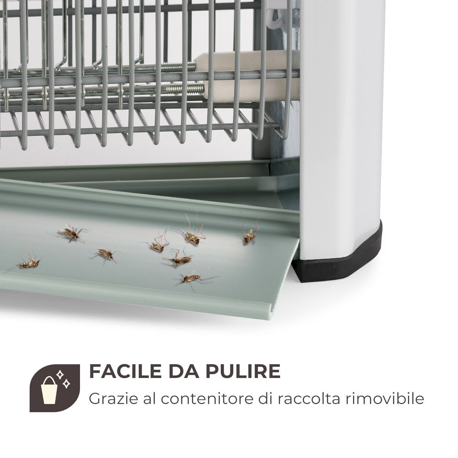 Elettro sterminatore per zanzare ed insetti zanzariera elettrica da giardino veranda e balcone