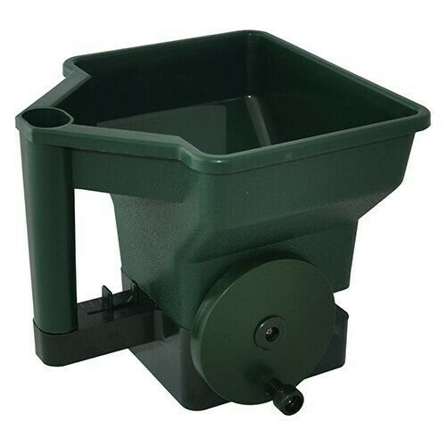 Concimatore manuale da 3 lt con manico, spargi concime e sale seminatore manuale