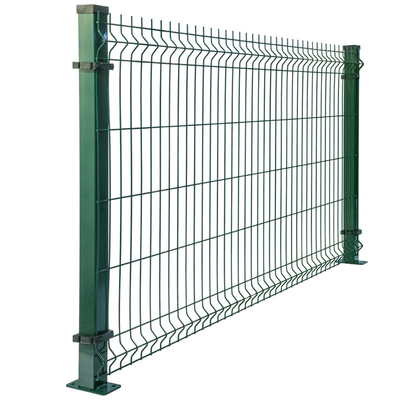 Pannello rigido per recinzione modulare plastificato Verde "Border" maglia 10 x 5 cm