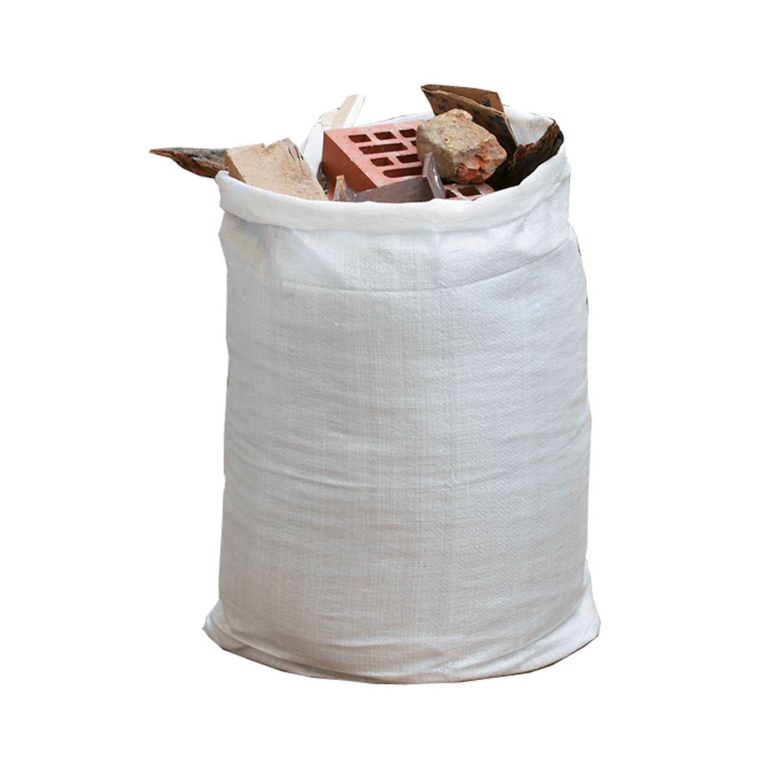 Sacchi per macerie 55 x 100 cm tipo resistente da 80 gr\mt, per raccolta olive in polipropilene intrecciato