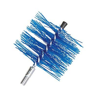 Scovolo in nylon "tondo" per spazza camini tipo professionale, pulizia canne fumarie.