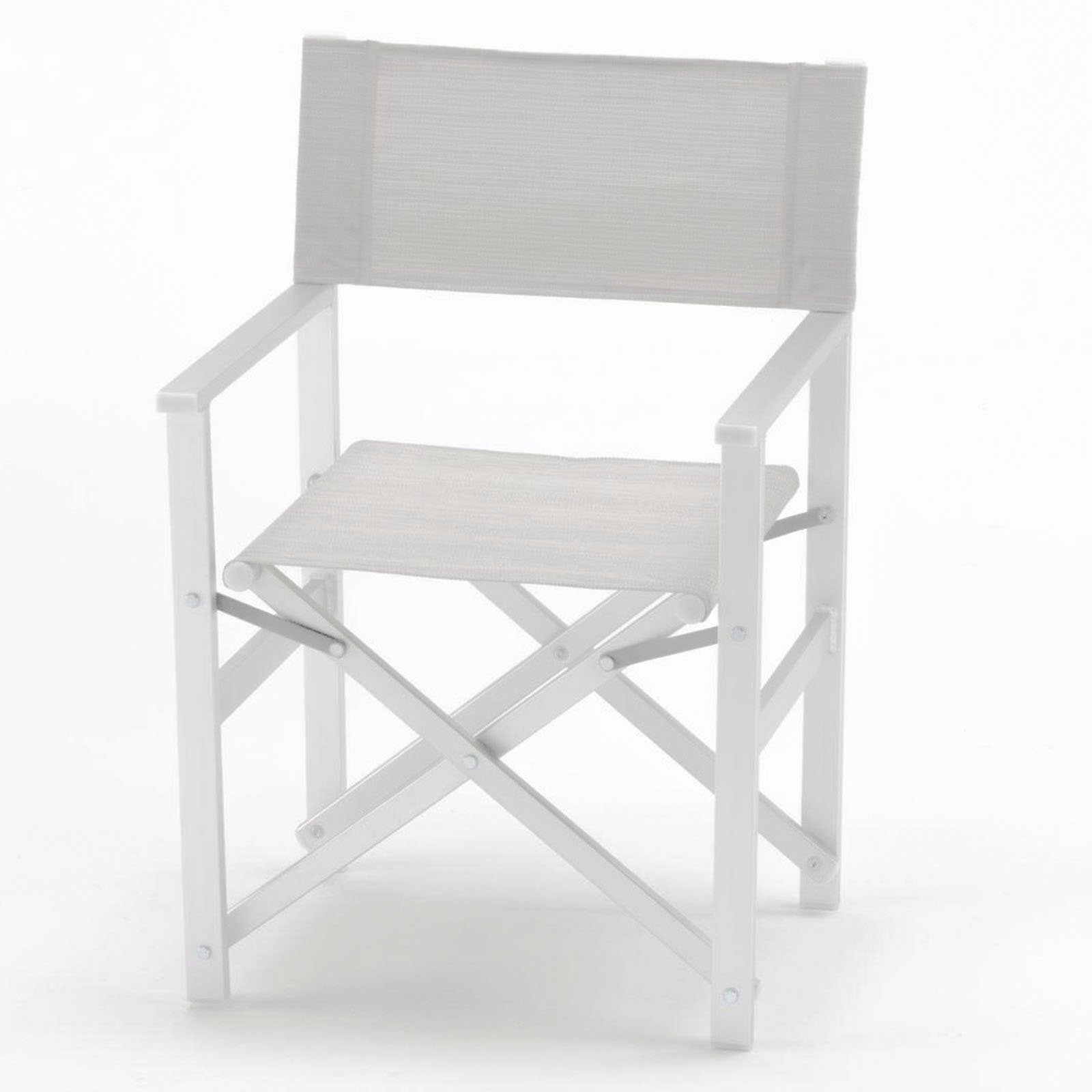 Sedia regista XXL in alluminio pieghevole da campeggio mare