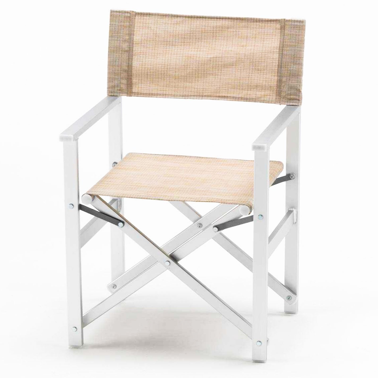 Sedia regista XXL in alluminio pieghevole da campeggio mare