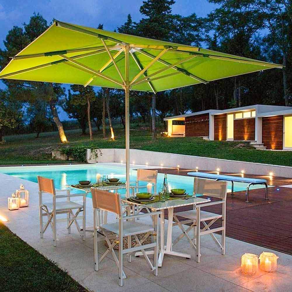 Sedia regista XXL in alluminio pieghevole da campeggio mare