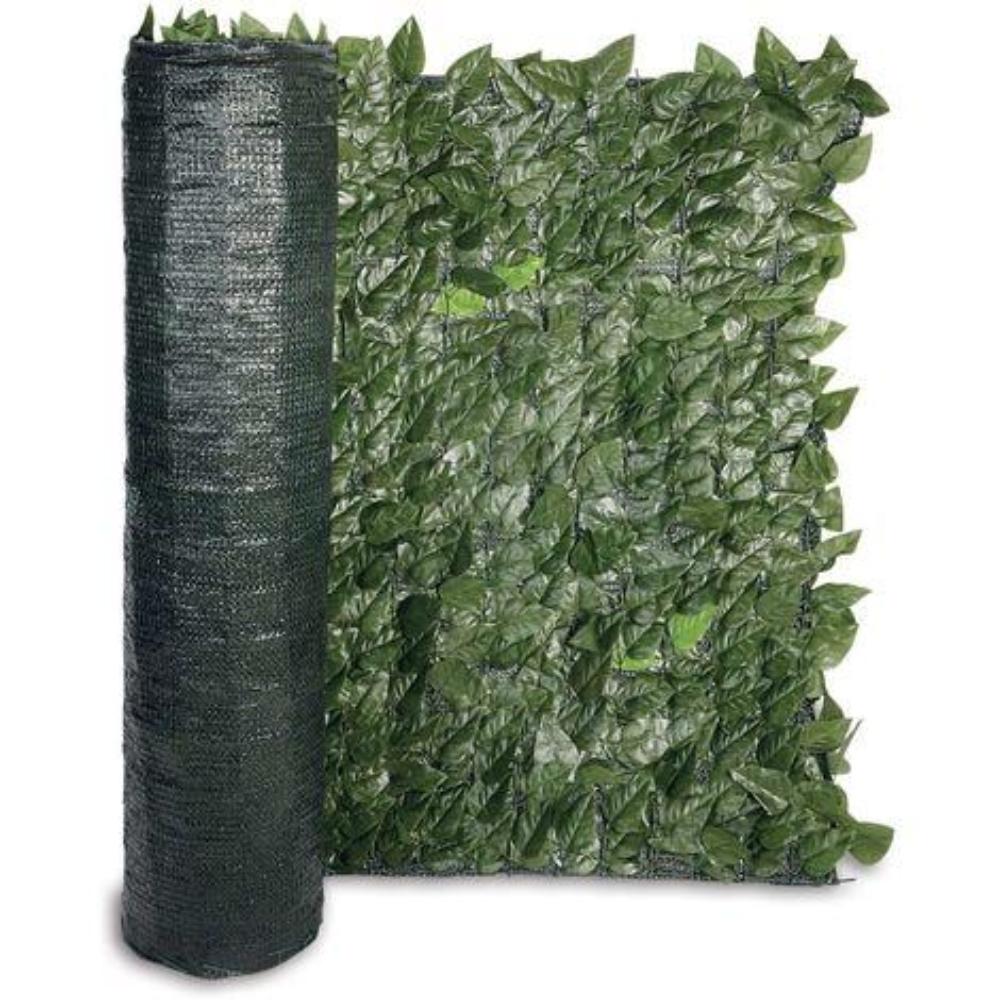 Siepe artificiale anticaduta "Edera" copertura per balcone ornamentale
