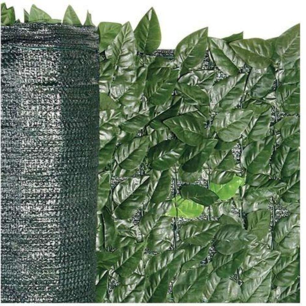 Siepe artificiale anticaduta "Edera" copertura per balcone ornamentale