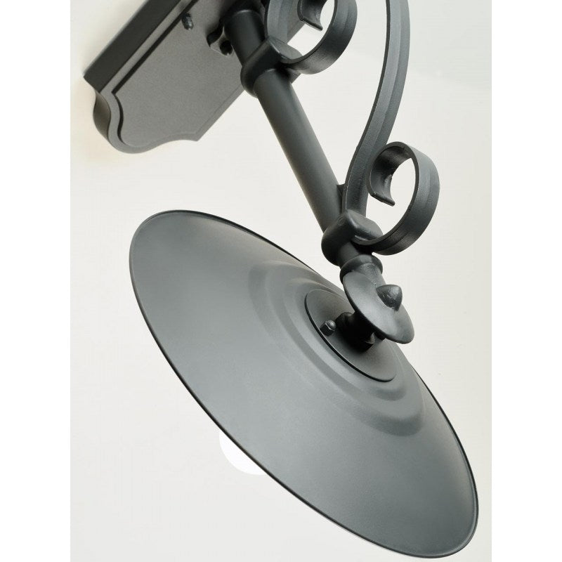 Lanterna da parete "Piatto Antico Lungo" lampada da esterno in alluminio 25 w