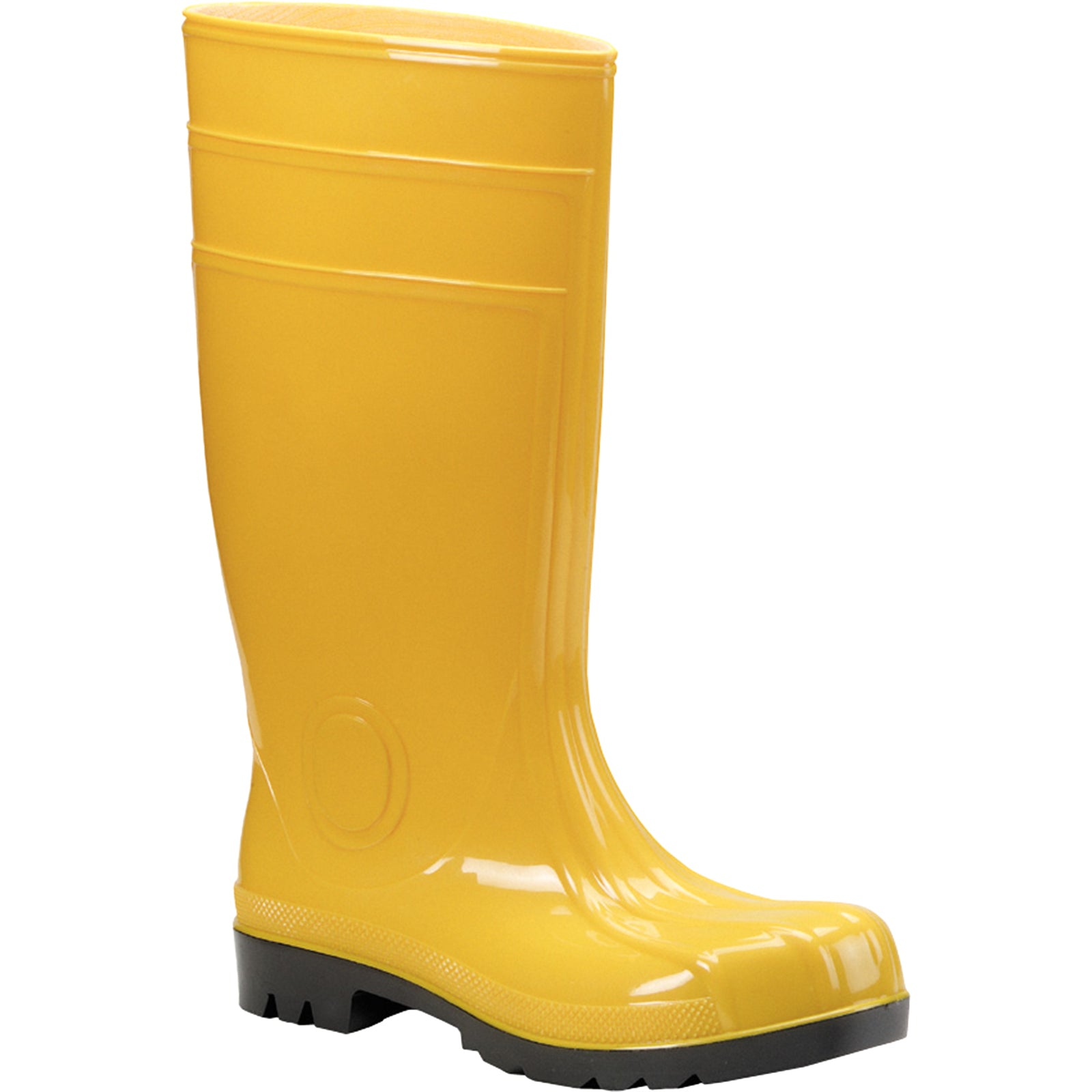 Stivali da lavoro in PVC impermeabile antinfortunistici con puntale in acciaio