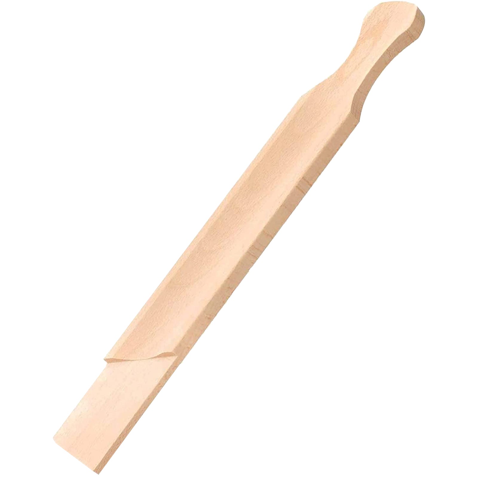 Tagliere per salame in legno di faggio alimentare 37 x 5 cm