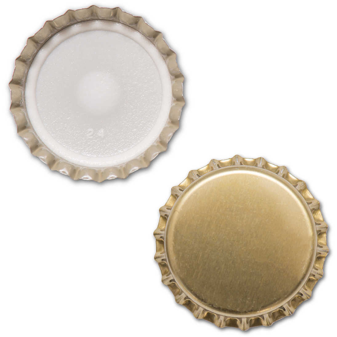 Tappo a corona per fermentazione Birra Ø 26 mm passata di pomodoro e succhi 100 pezzi