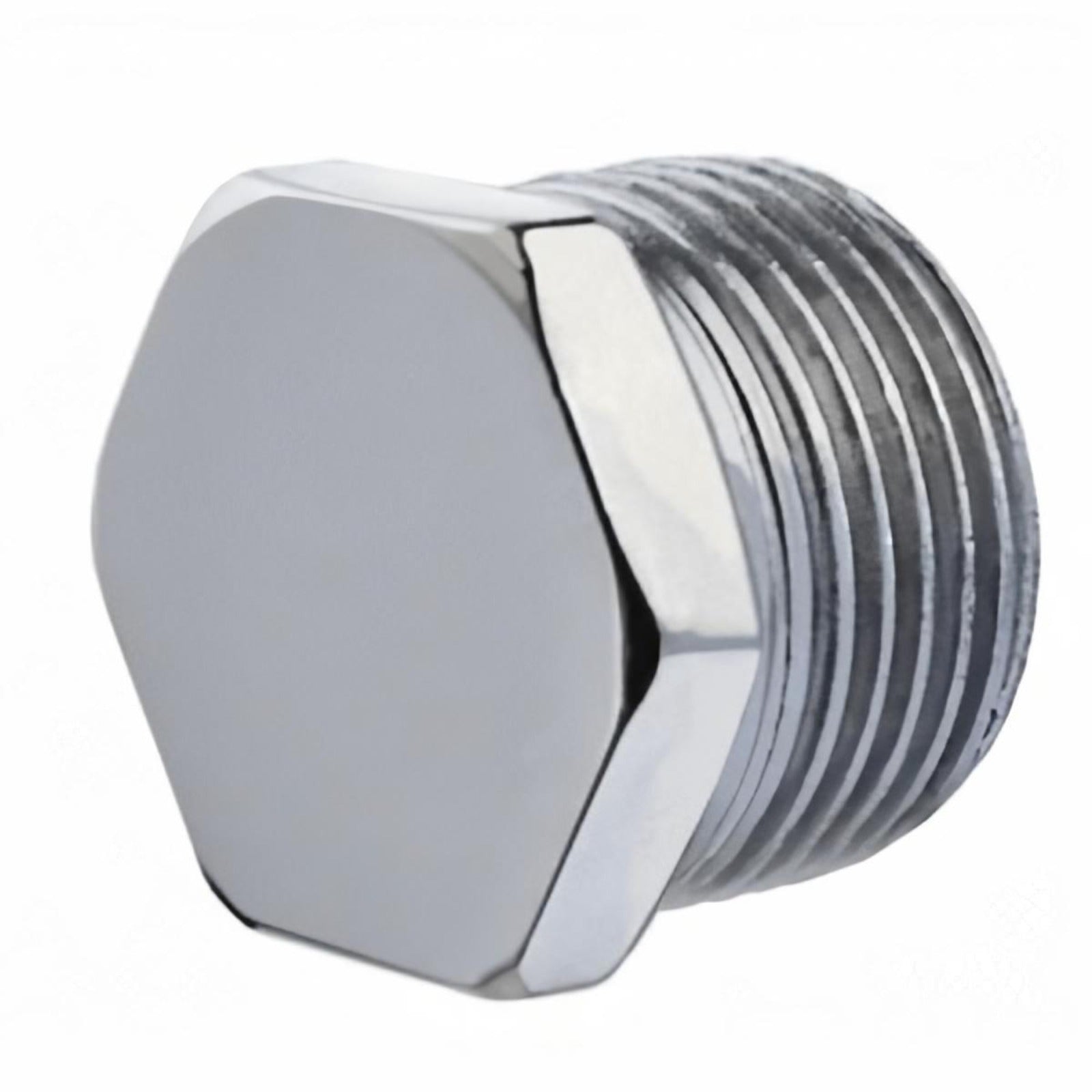 Raccordo tappo esagonale filettato maschio in acciaio zincato per irrigazione