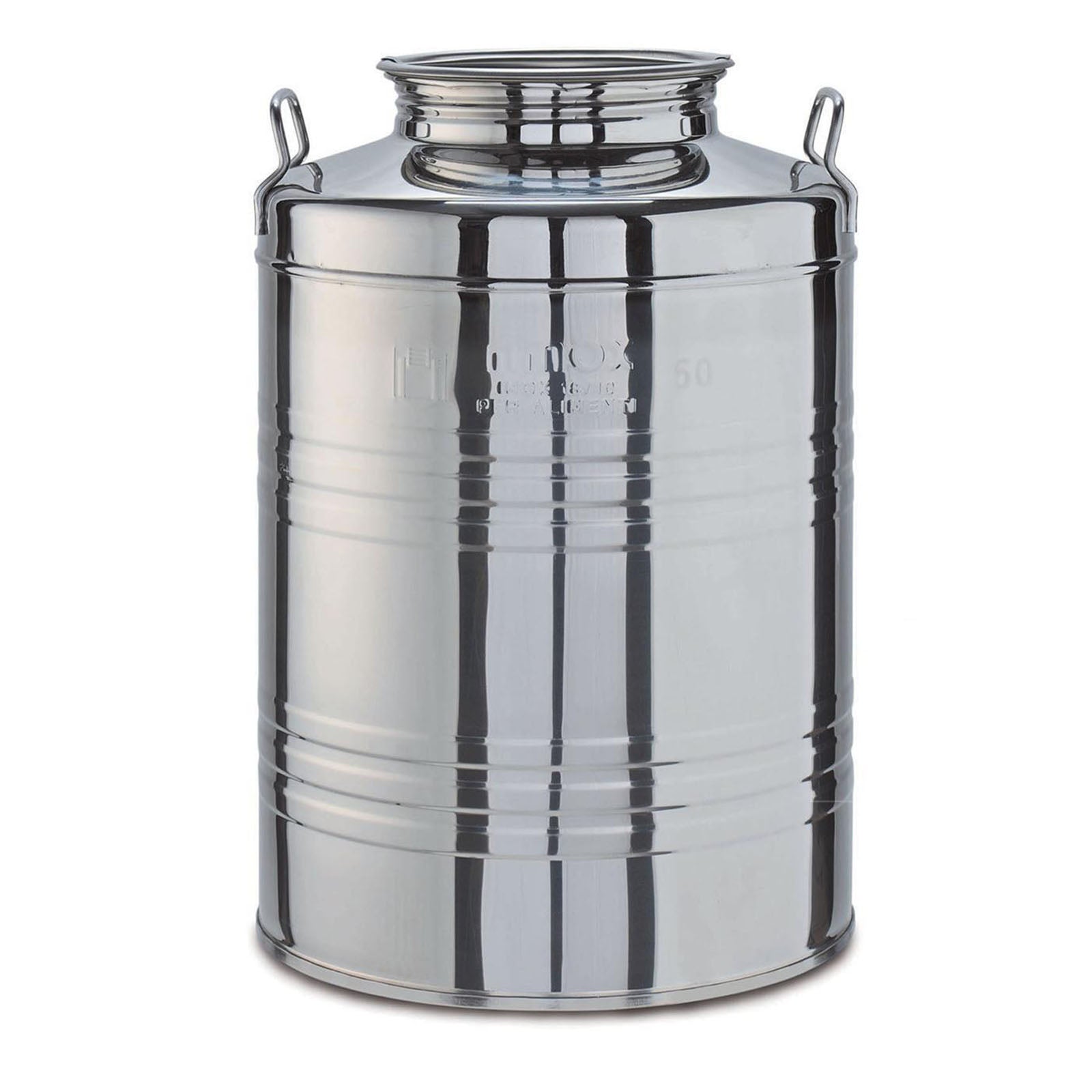 Contenitore in acciaio inox AISI 304 "Made in Italy" per olio d'oliva