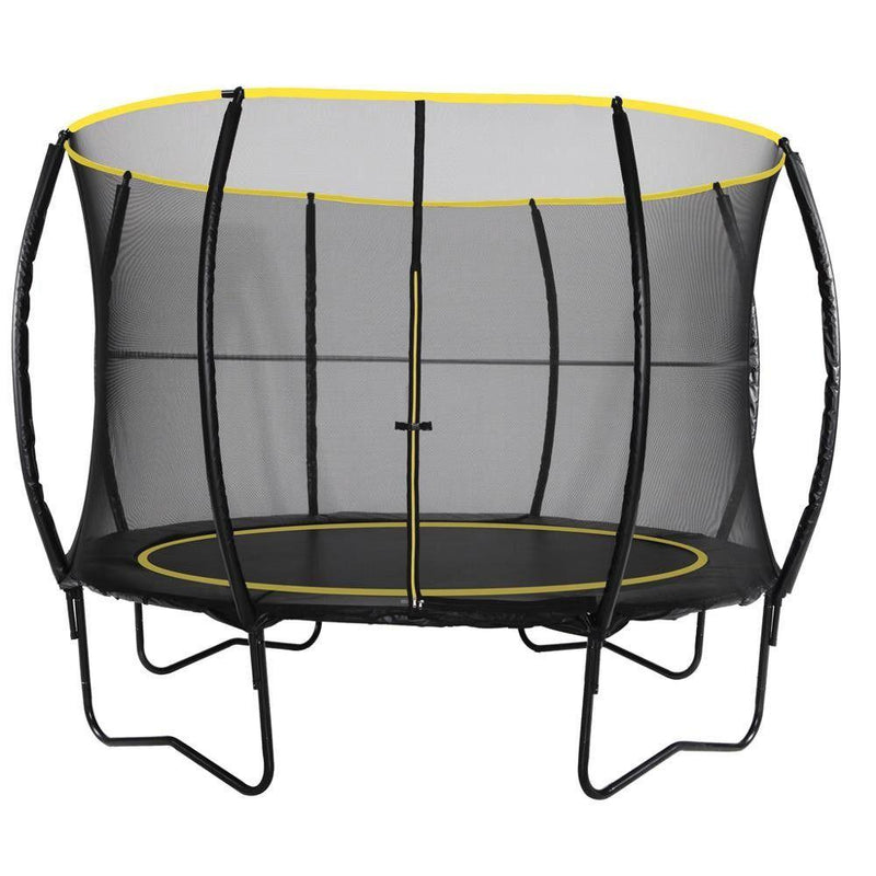 Trampolino elastico con rete di protezione "Jumpy Pro" per bambini ed adulti gioco da giardino e veranda