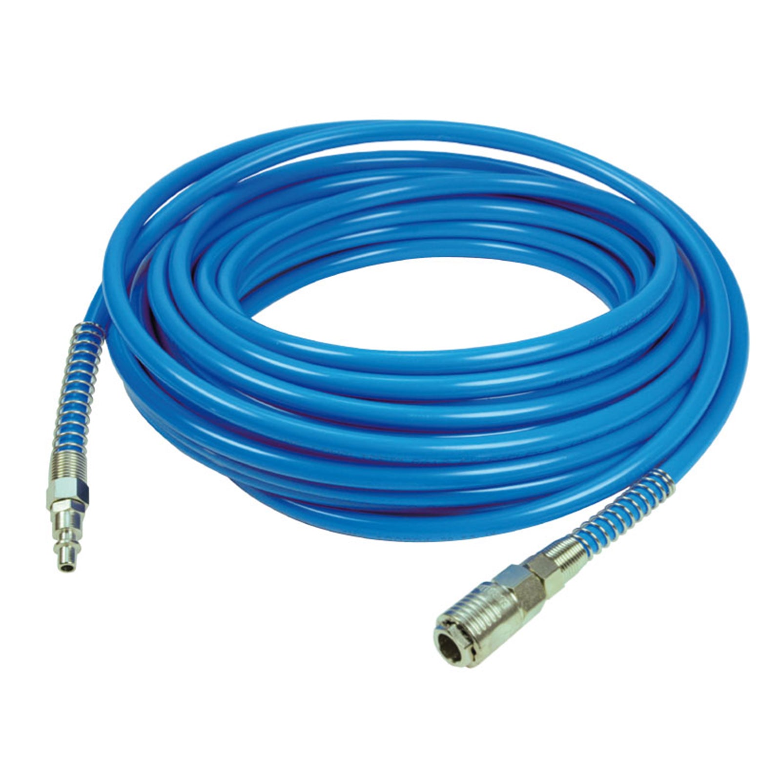 Tubo per compressore antipiega, abbacchiatore ed accessori pneumatici con raccordi rapidi