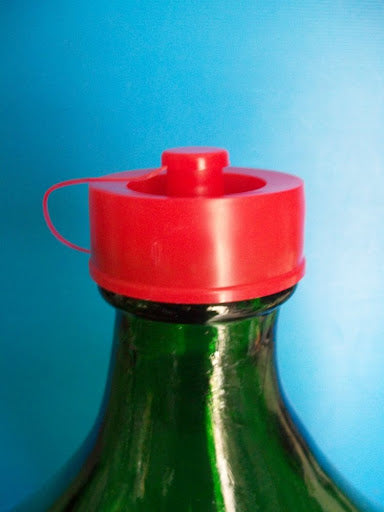 Tappi idraulici per damigiane a bocca stretta 54 lt in plastica alimentare 10 pezzi