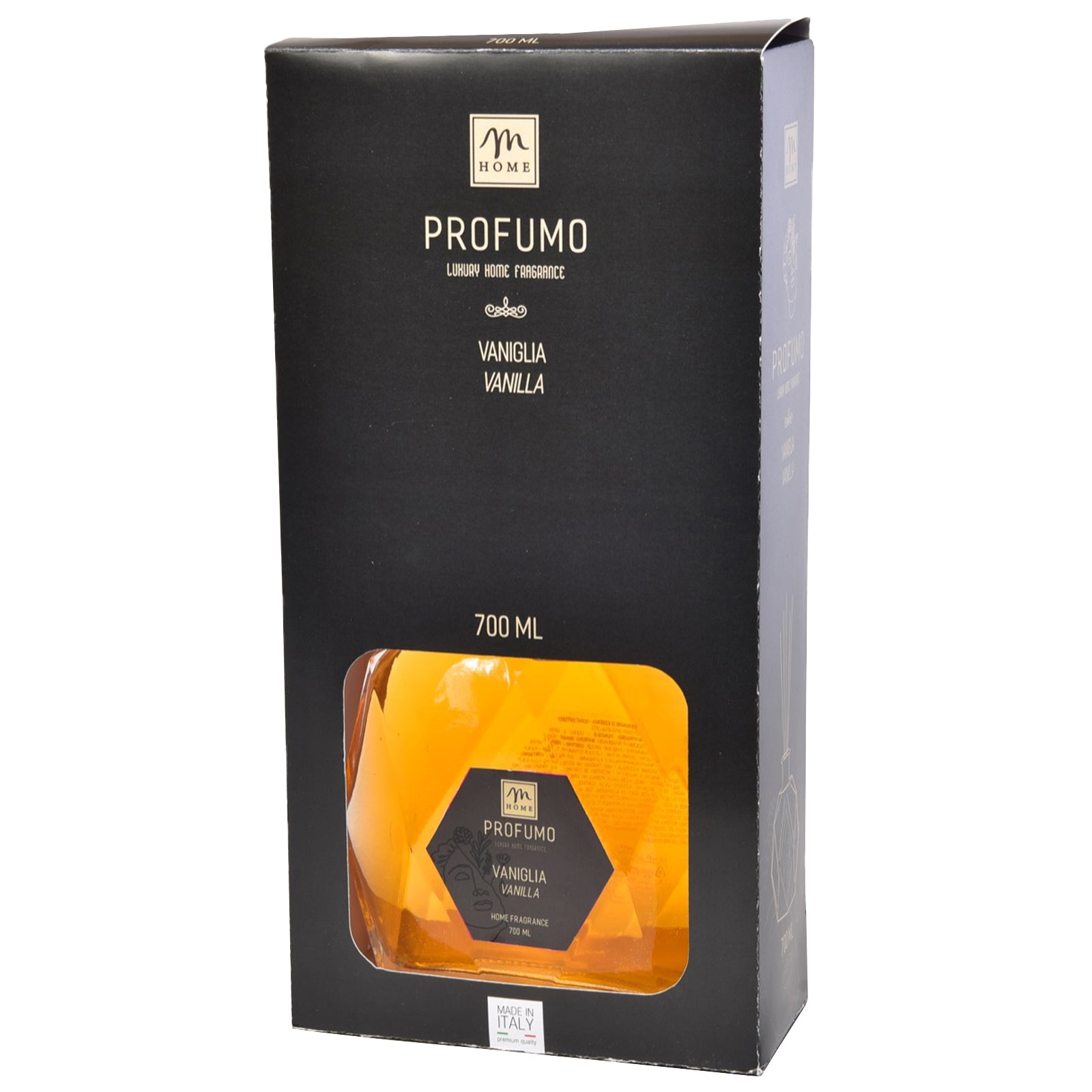 Diffusore di fragranza profumatore per ambiente con bottiglia esagonale da 700 mL