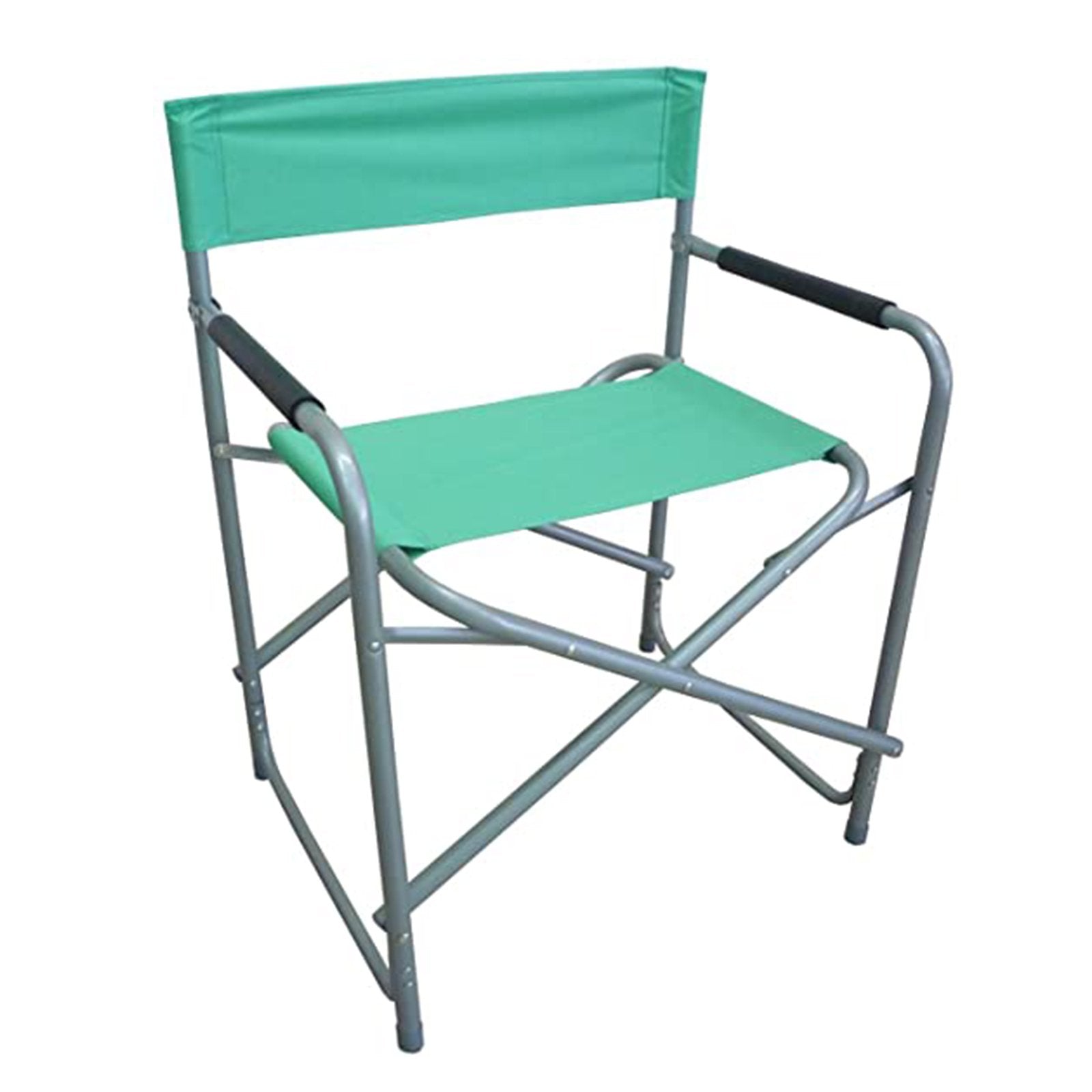 Sedia regista pieghevole in alluminio poltrona da mare, spiaggia e campeggio in tessuto