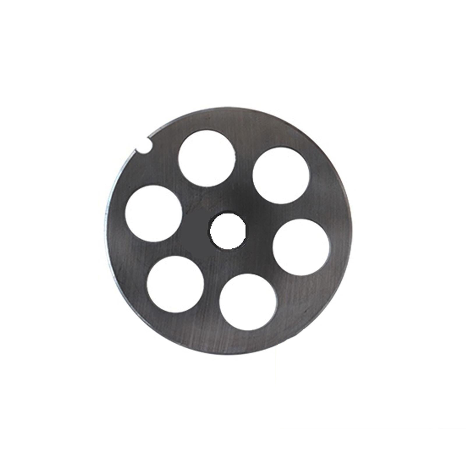 Piastra "Professionale" per Tritacarne numero 12 "Palumbo Pavi" in acciaio temperato