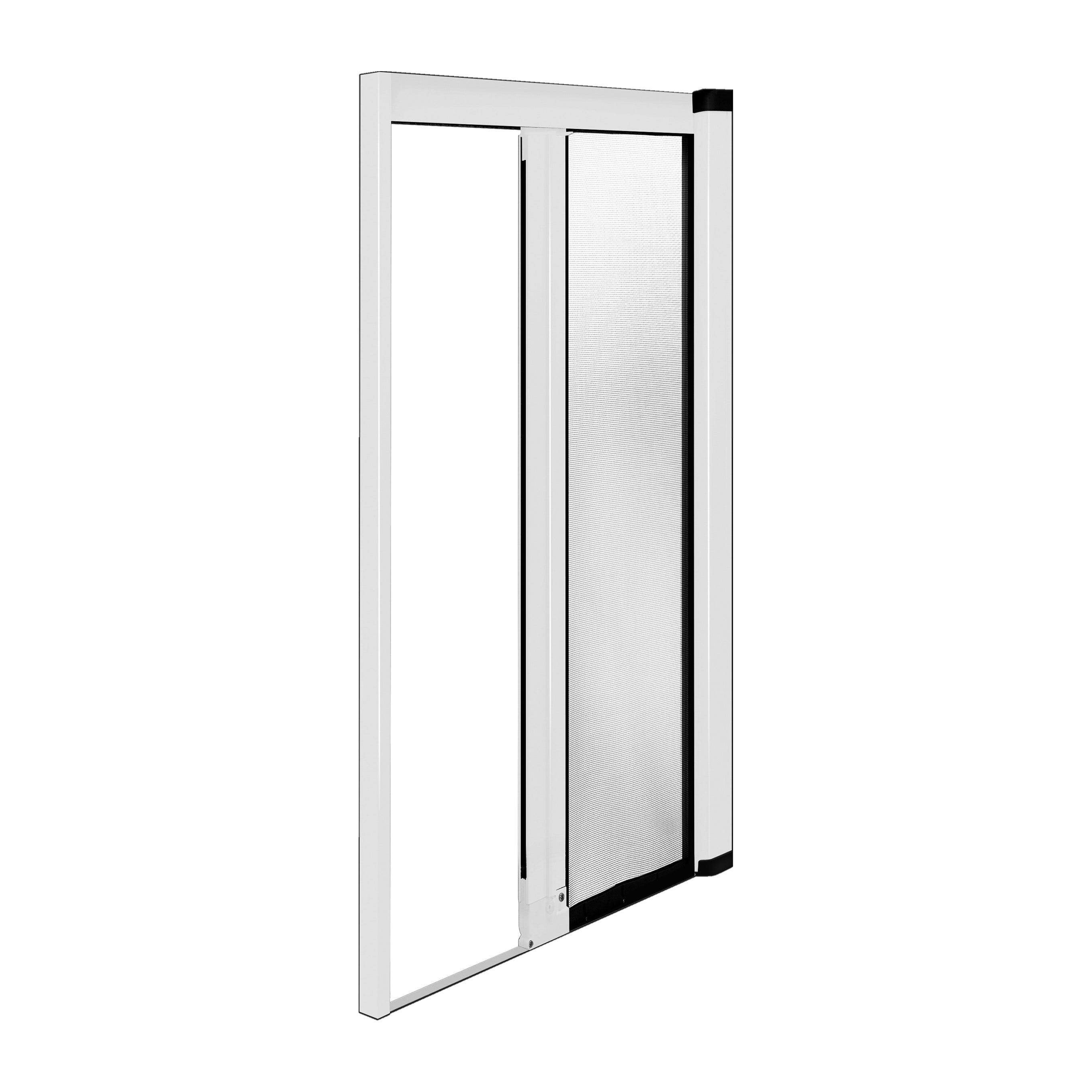 Zanzariera Laterale Perfetta A Avvolgimento Controllato - Guida Terra 4mm, Carrarmato Chiuso, Misure Personalizzate - Foto 8