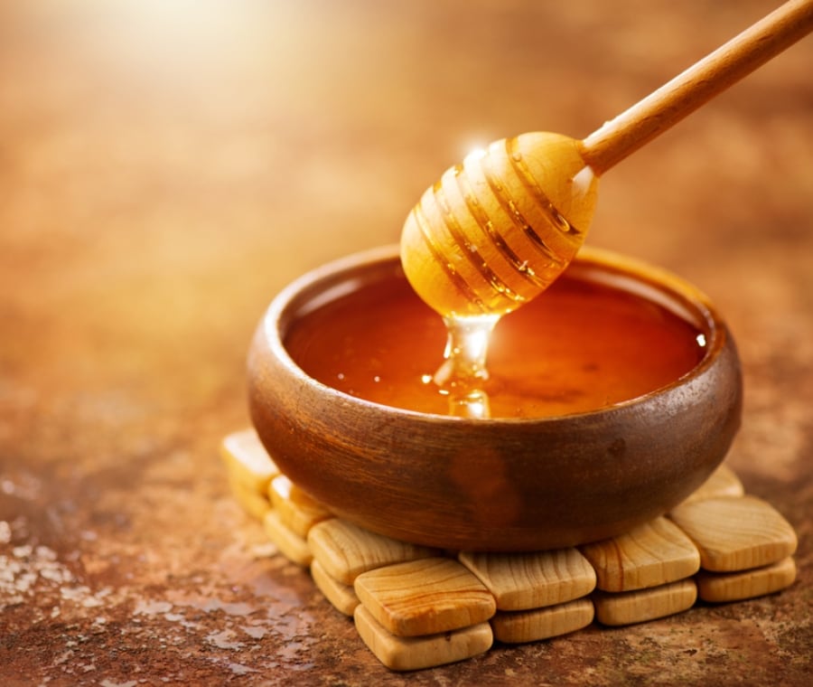 Vaso in vetro "Miele" per alimenti e conserve con imboccatura Twist Off