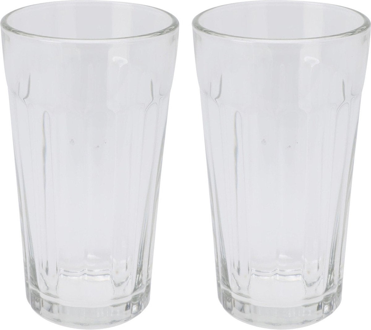Set 2 Bicchieri da cocktail in vetro intagliato 350 ml