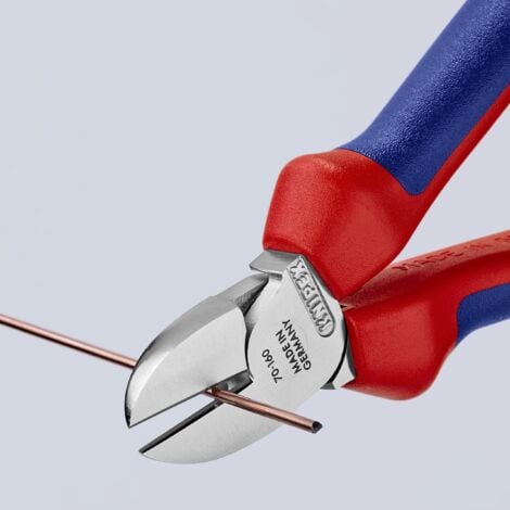 Tronchese "Knipex" a taglio laterale in cromo-vanadio per fili metallici