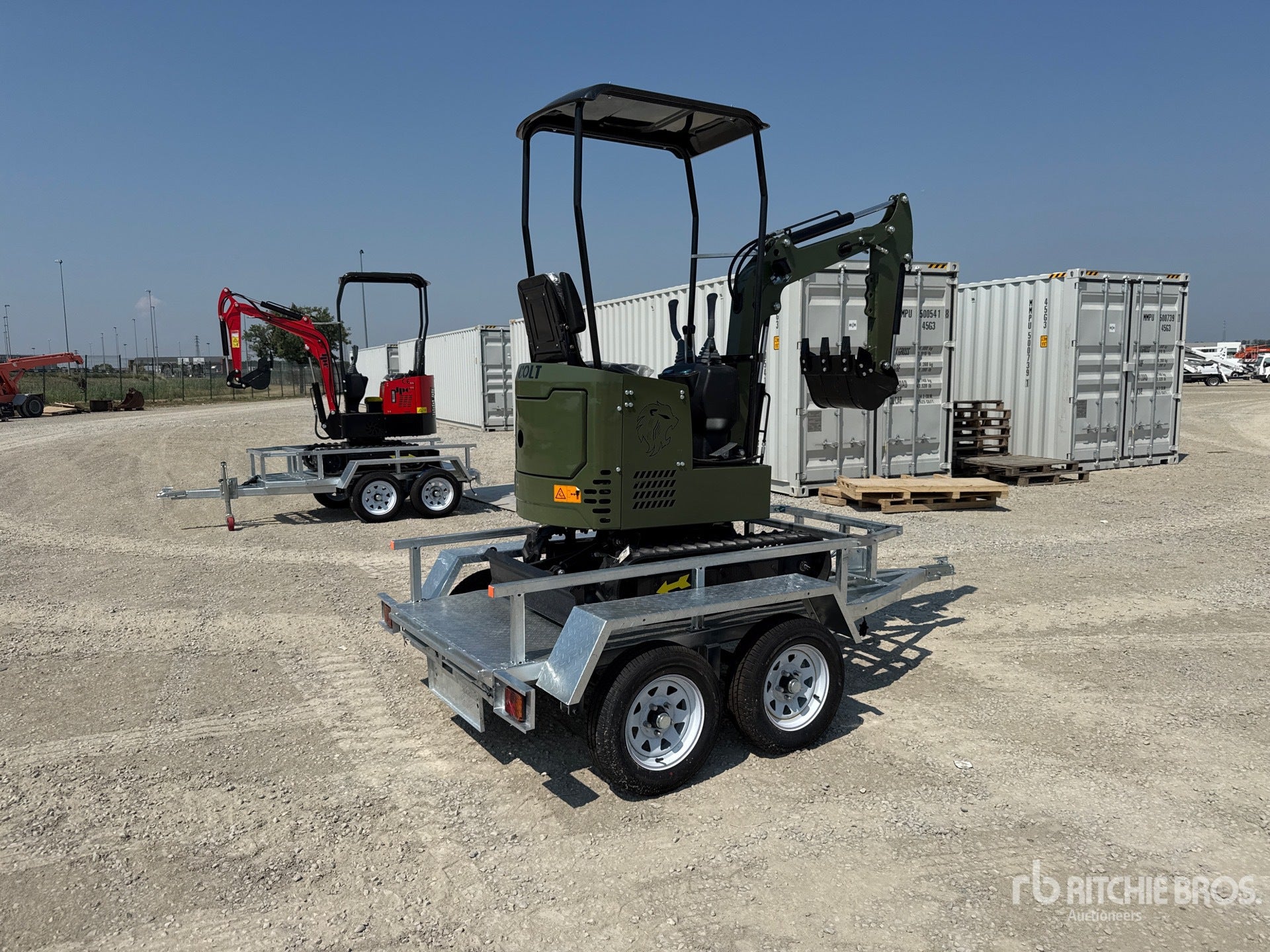 Mini escavatore Colt KV13 (2026) + Rimorchio Biasse - Nuovo
