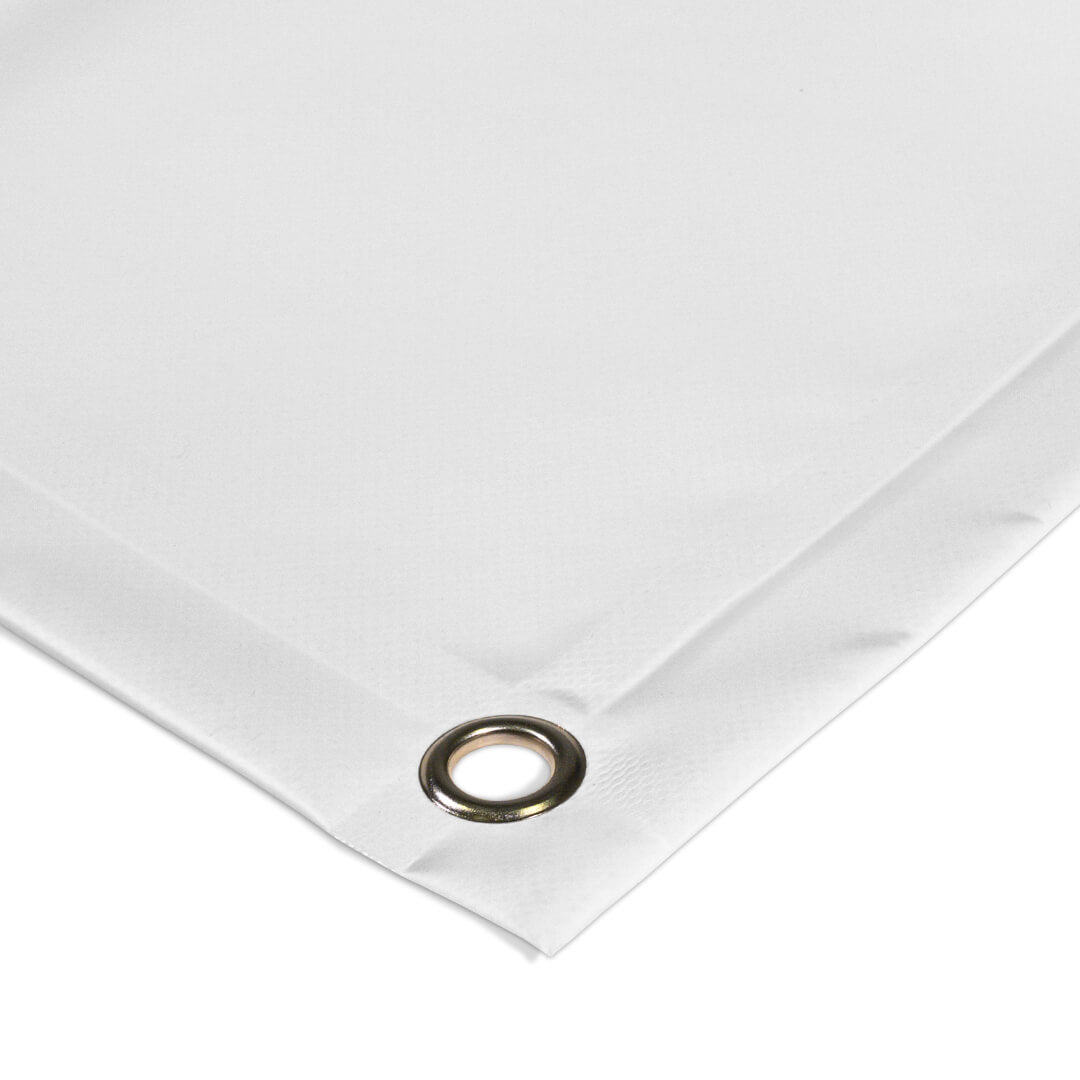 Rete antipolvere per ponteggi in poliestere anti UV con occhielli laterali