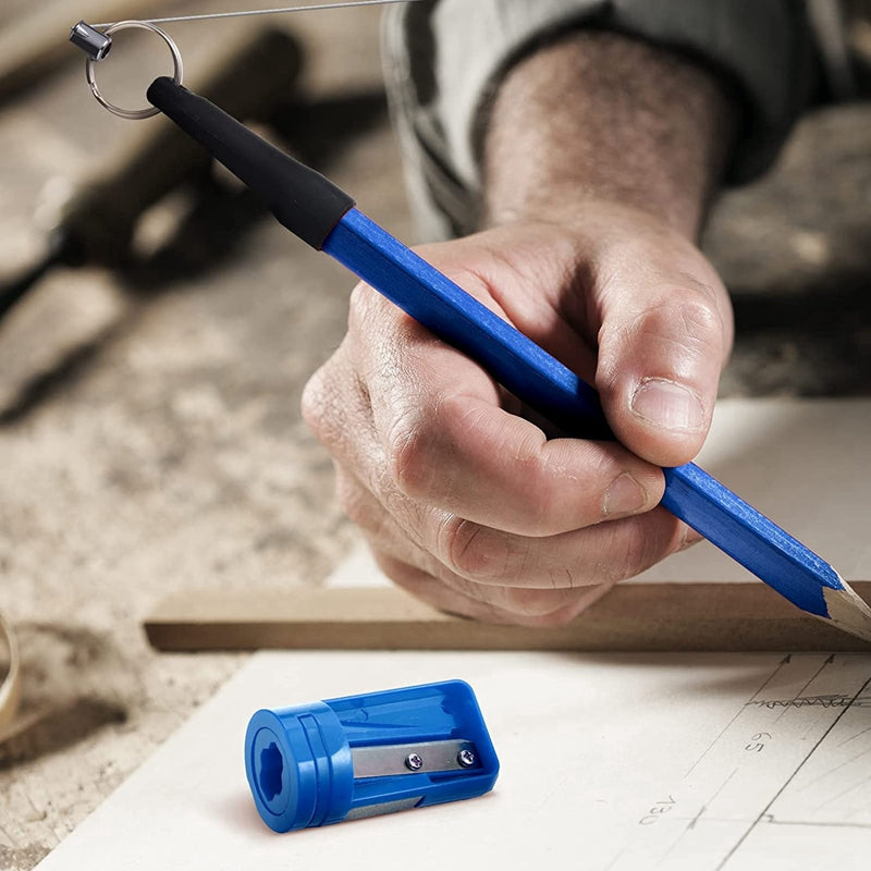 Tempera matite universale utilizzabile su tutte le matite da muratore e falegname