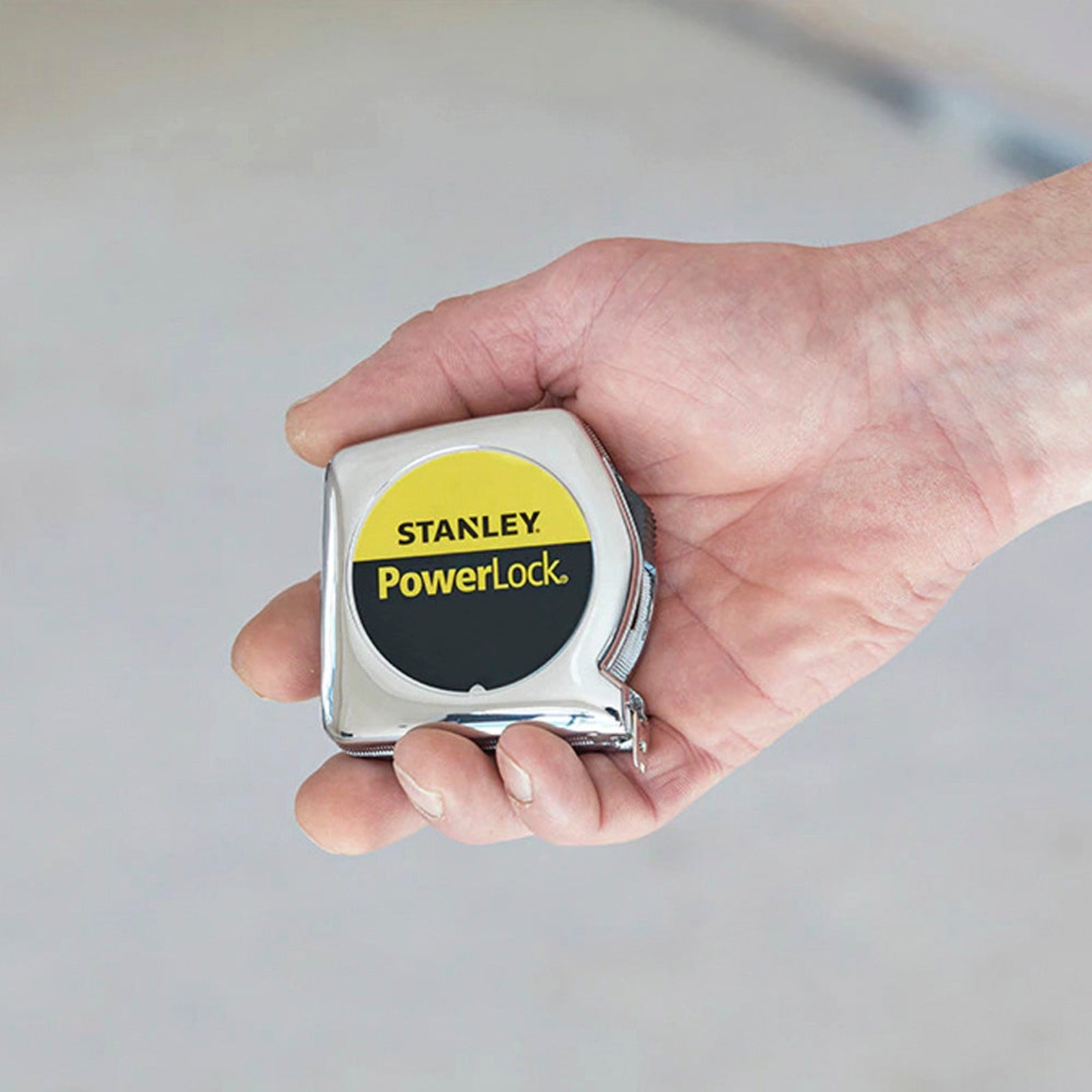 Flessometro "Power Lock" con clip di aggancio