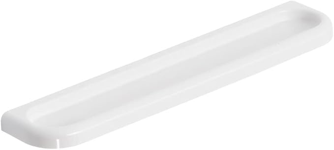 Mensola serie 'linea' in durolite e ABS antiurto con fissaggio a vite o colla