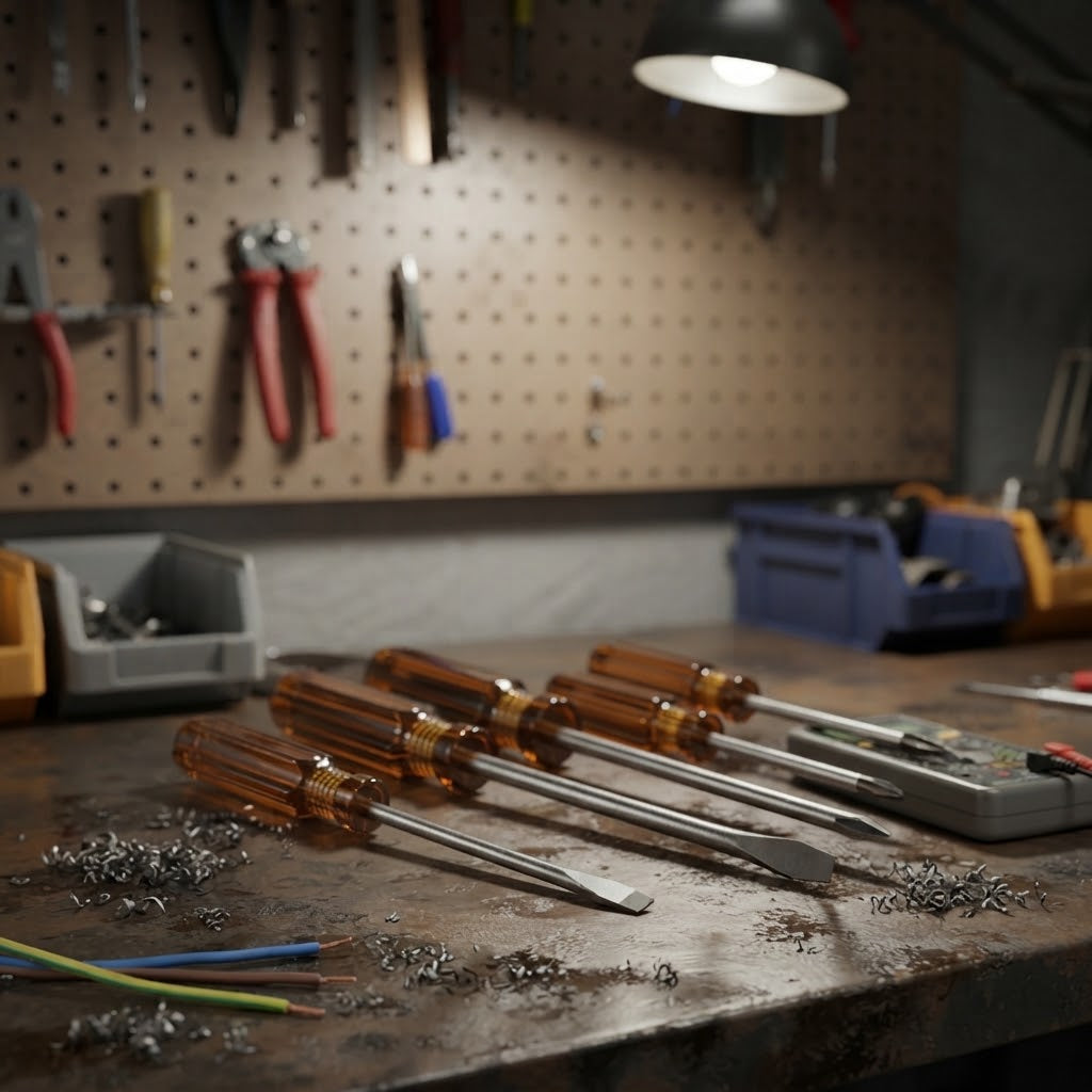 Cacciaviti "Top Tools" in acciaio set da 6 pezzi
