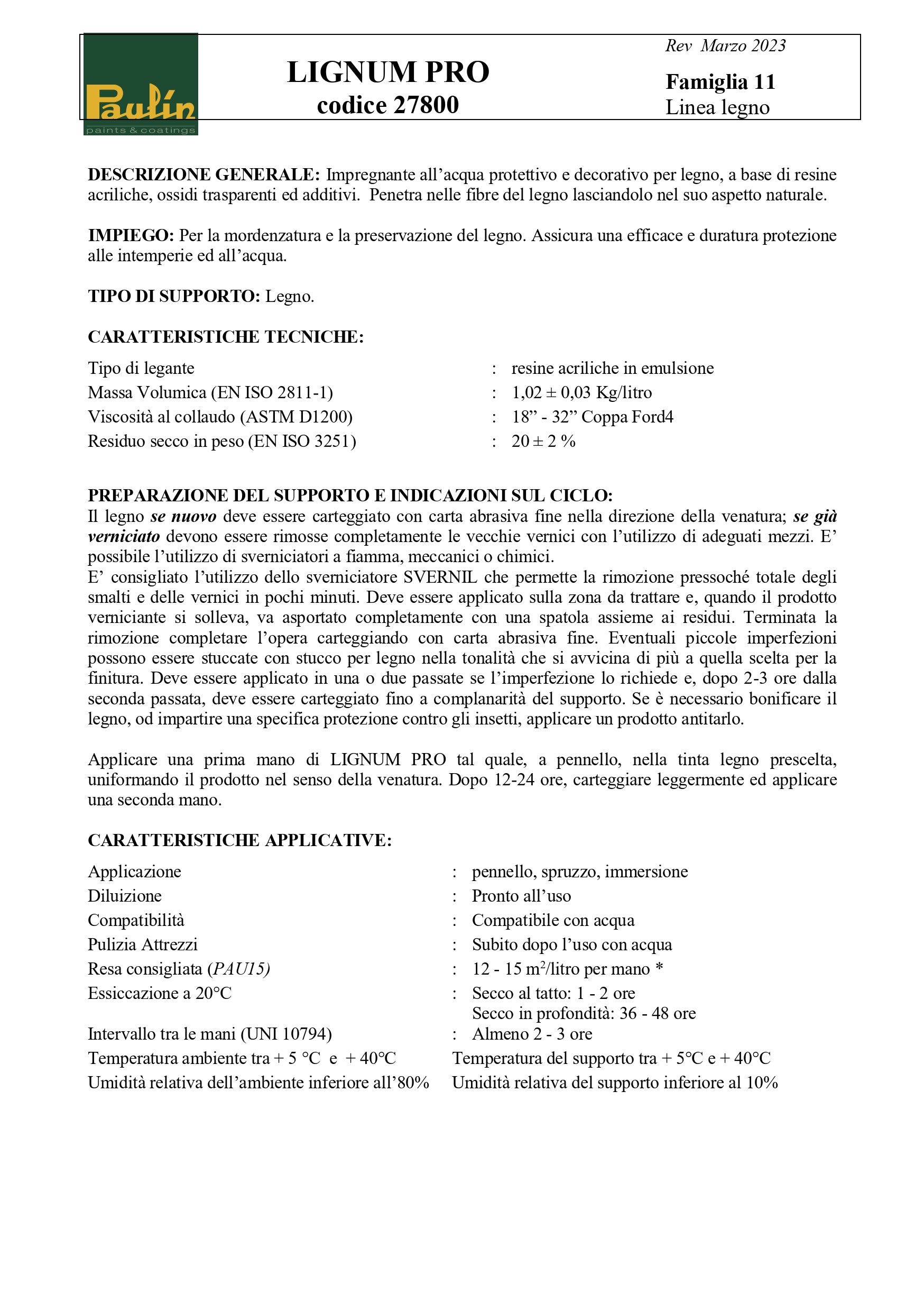 Lignum Pro Impregnante All’Acqua per la Protezione e la Bellezza del Legno