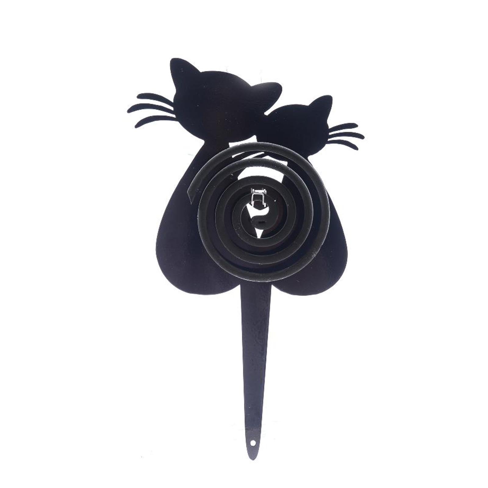 Porta zampirone "Cane e Gatto" da vaso in metallo, antizanzare da Esterno