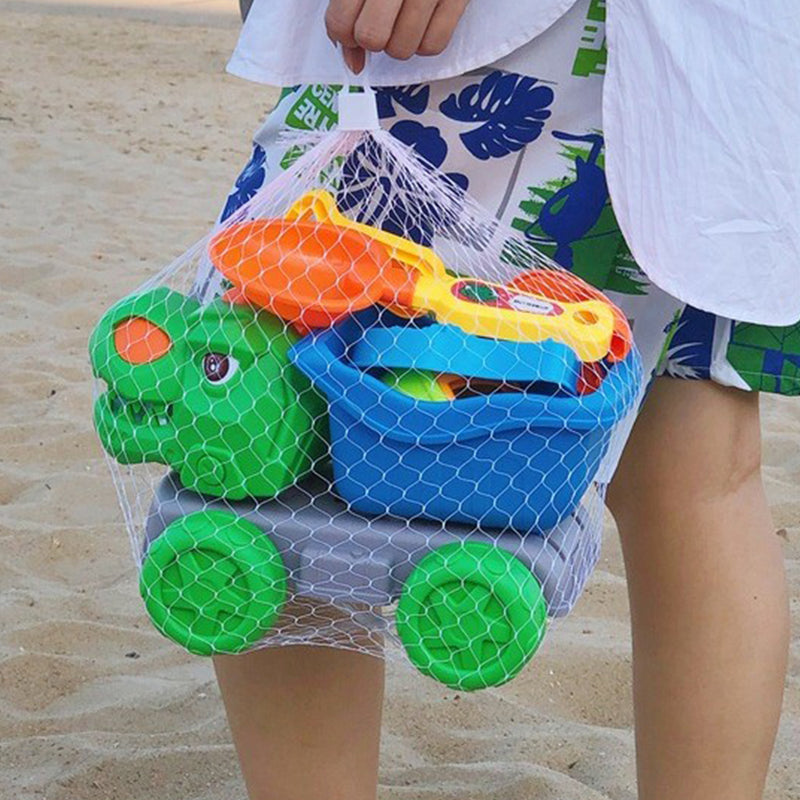 Camion dinosauro gioco in plastica da spiaggia per bambini